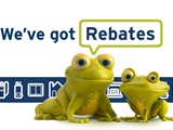 FortisBC's we've got rebates frogs