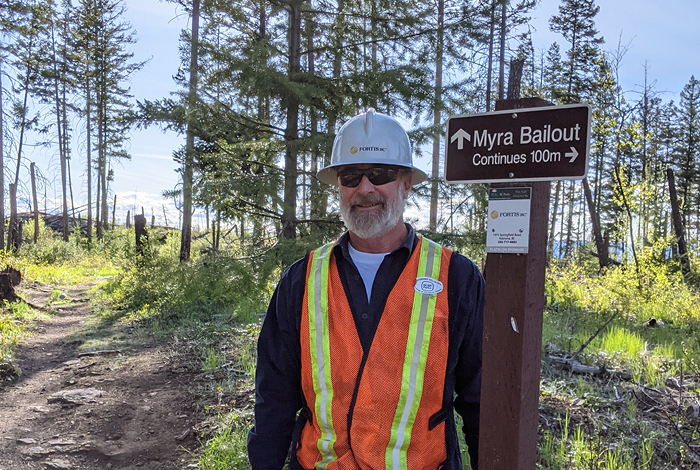 Brad Wright, retired FortisBC safety and environment manager