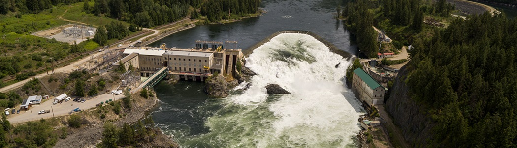 The Upper Bonnington Dam hydro facility owned and operated by FortisBC.
