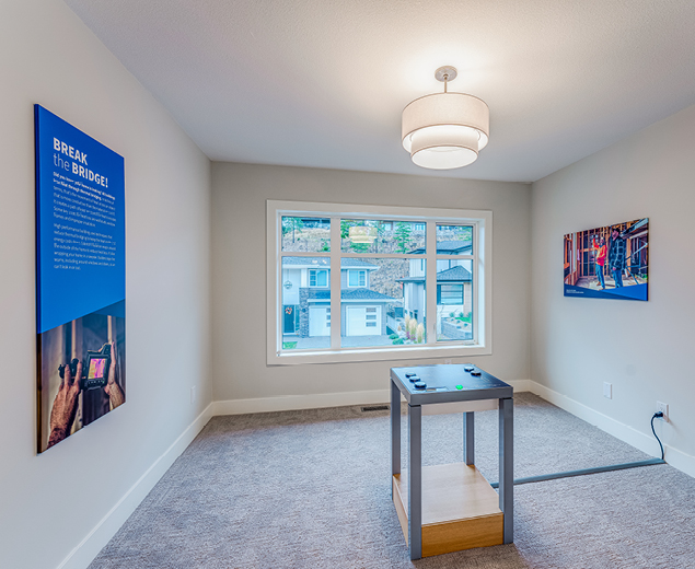 Those who visit the Next Generation Home will enjoy an interactive experience with several displays.