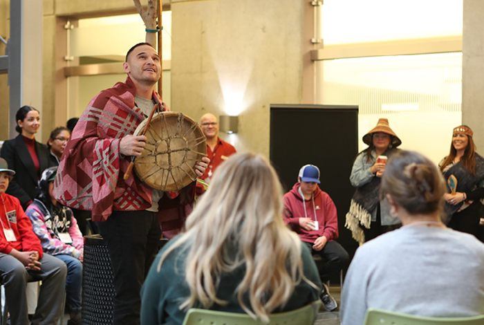 Willie Sellars, Kúkpi7 (Chief) of Williams Lake First Nation (WLFN), or the T’exelcemc (the people of WLFN), of the Secwépemc (Shuswap) Nation