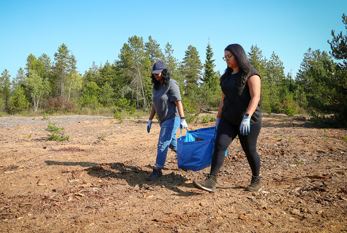FortisBC employees organized shoreline and trail cleanups for B.C. Rivers Day.