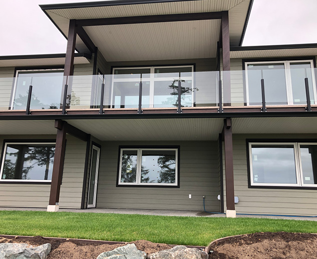 This Campbell River home marked the builder's first foray into achieving a higher step code level.