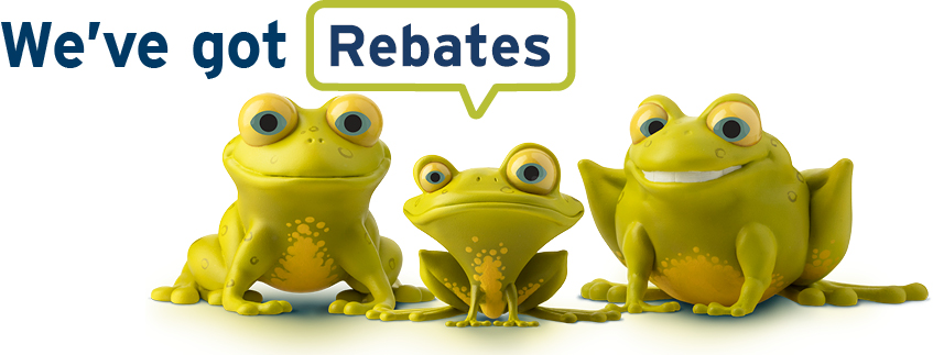 We've got rebates We've got rebates
