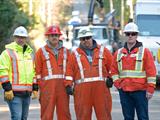 Robert Creek repair workers