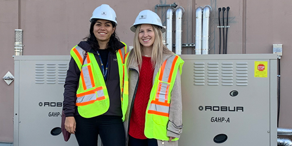 Marysol Escamilla (left) and Mila Barbour (right) are two FortisBC team members