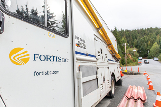 FortisBC truck
