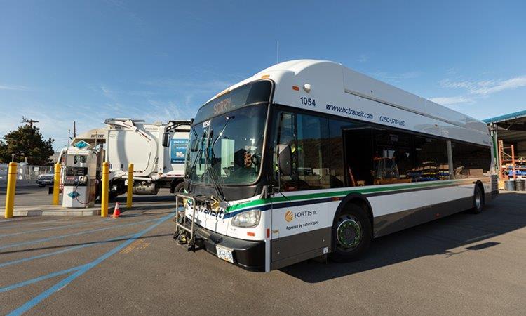 We provided more than $345,000 in incentives to BC Transit, helping offset part of the cost of transitioning to cleaner CNG-powered buses from diesel. (20-015.3)