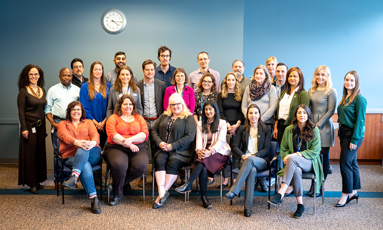 The members of the FortisBC 2020 Sustainability Ambassador Network, group photo.